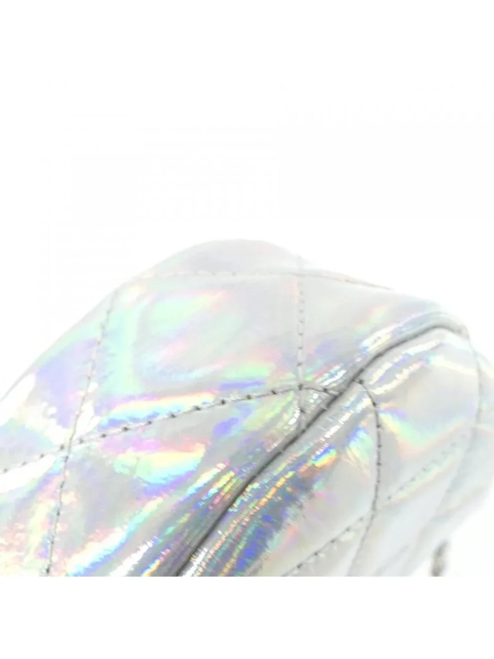 Chanel Shoulder Bag Silver